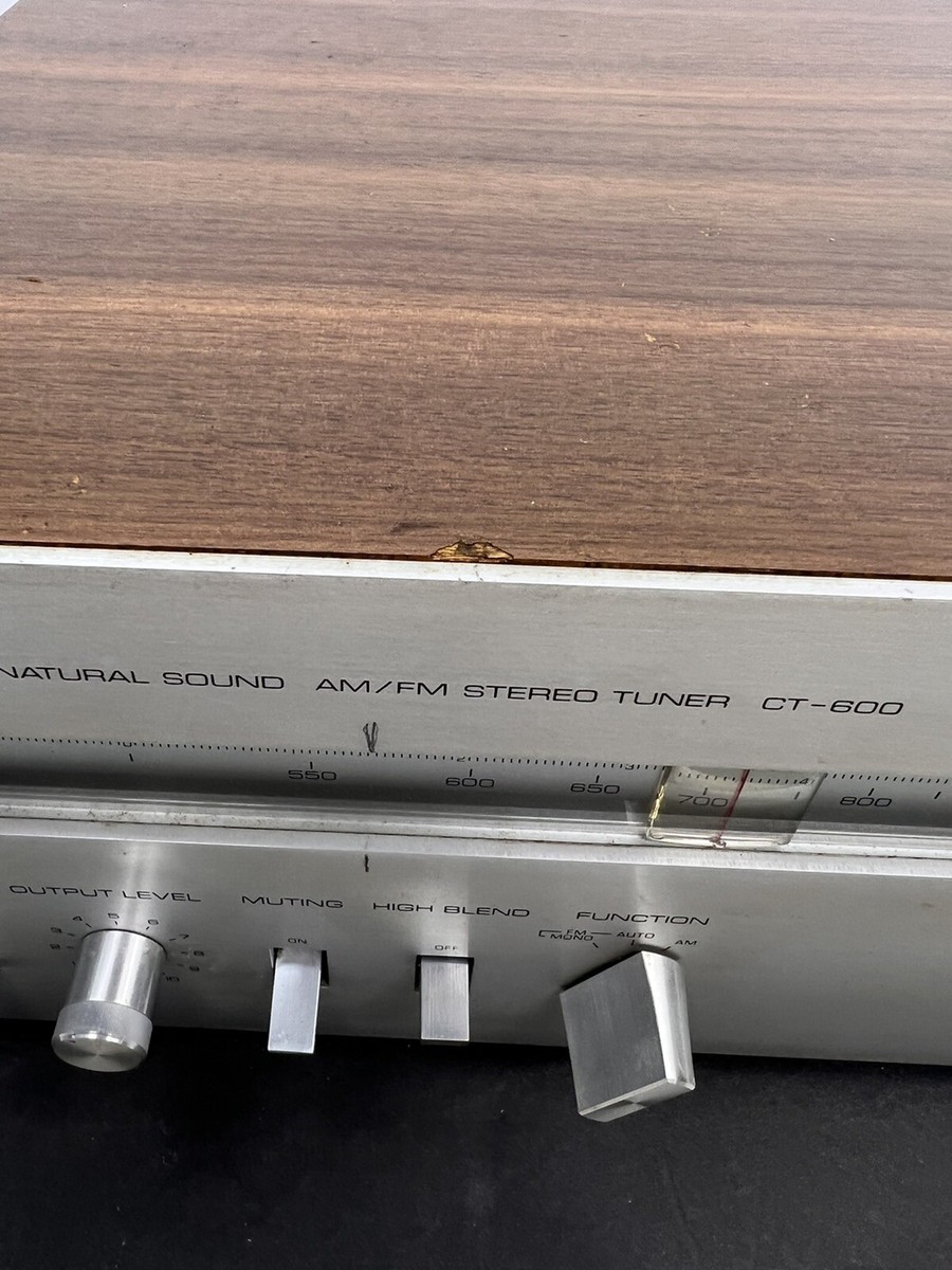 YAMAHA CT-600 STEREO TUNER | eBay