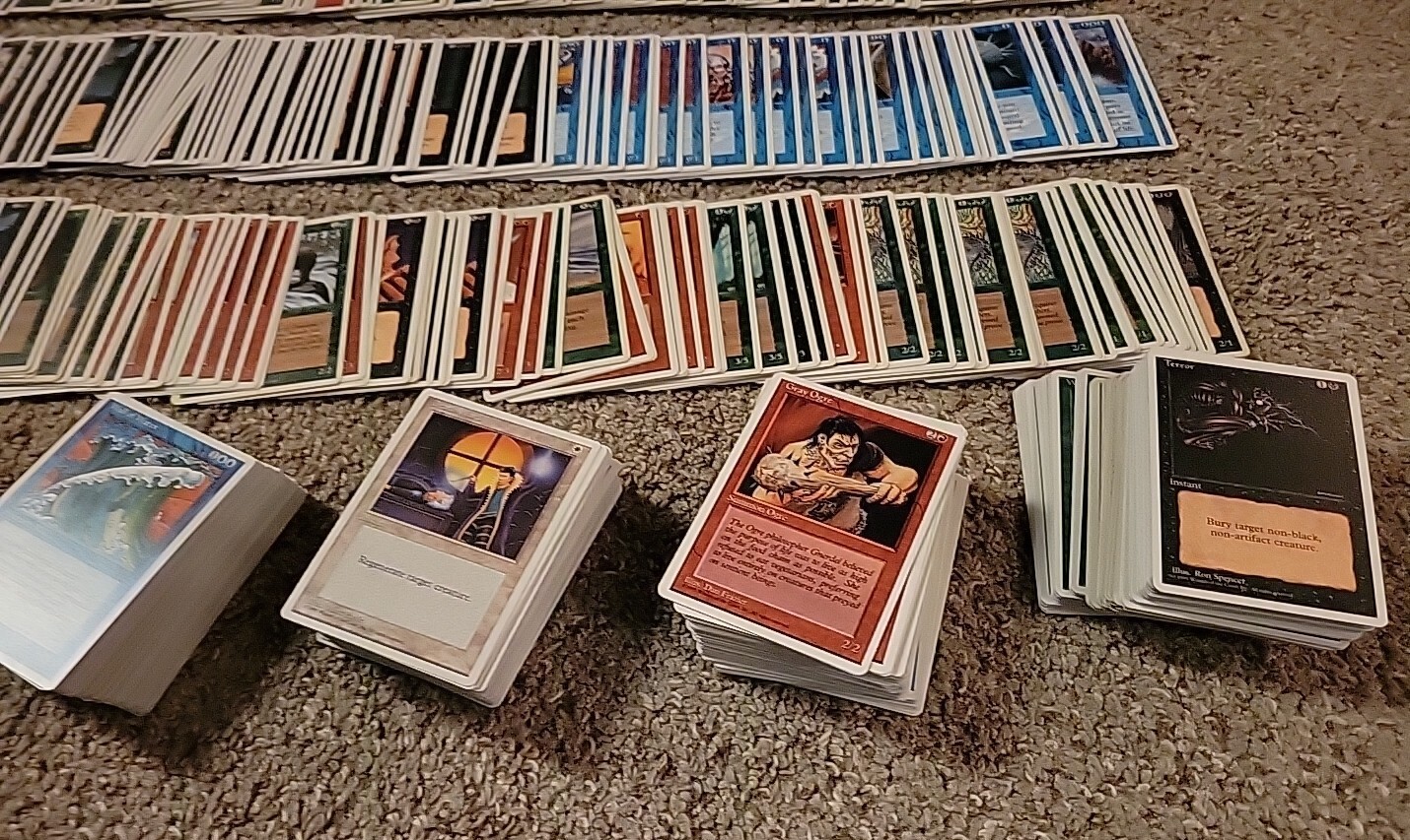 Magic The Gathering 4th Edition Card Collection Lot Vintage Mtg Old