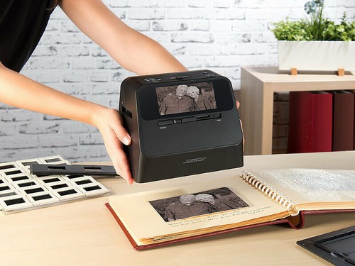 Scanner photo sans fil SD-1700 pour diapositives & négatifs 22 Mpx - Somikon - Photo 11/12