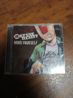 Refuse Resist Mind Yourself CD Brand New Rare (Cracked Case)