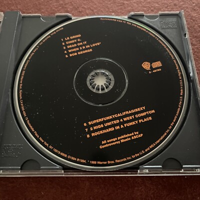 PRINCE - The Black Album - 1994 promo CD with hype + gold stamp