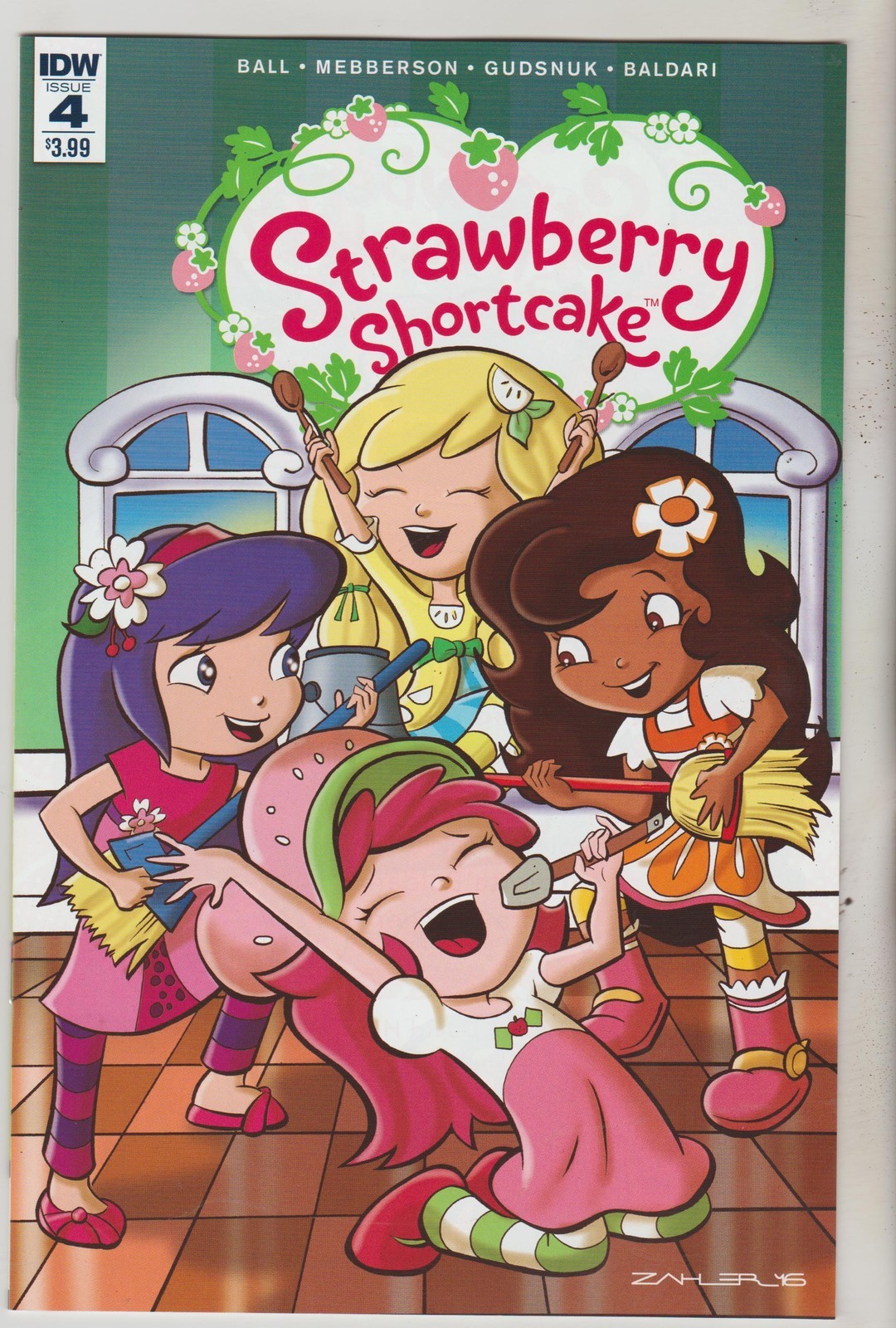 IDW COMICS STRAWBERRY SHORTCAKE #4 JULY 2016 1ST PRINT NM