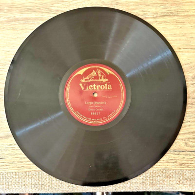 Enrico Caruso, Largo (Handel) frm Xerxes Victrola 88617, released 1908