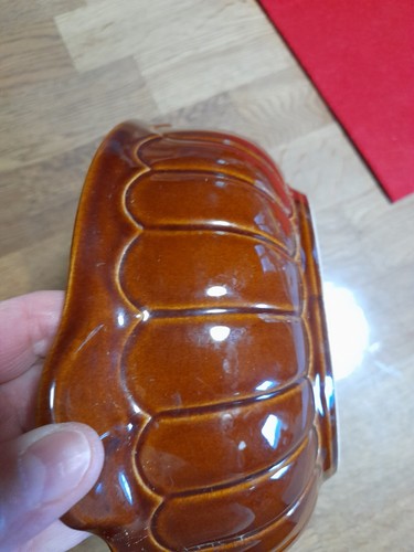 Keramikschüssel , RASTAL, braun ca. Ø 21 cm oben - Bild 3 von 3