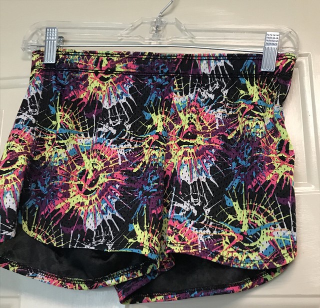 Used SO Brand Kohl's MultiColored RUNNING ATHLETIC SHORTS 1012 Girls