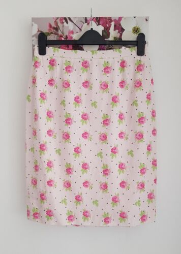 ESCADA Pink Rose Silk Blend Skirt Suit - Size 40 UK 12 Stunning - Picture 15 of 21
