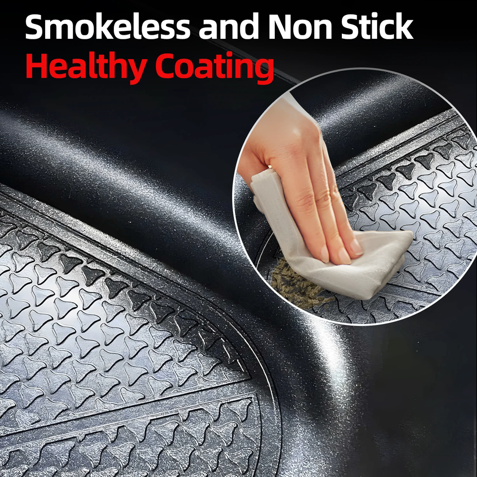 MULISOFT Electric Skillet and Frying Pan with Glass Lid, Hot Pot