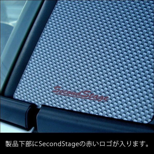 Second Stage Carbon-look Door Pillar Panel for TOYOTA 86 ZN6 & Scion FR-S - Picture 4 of 6