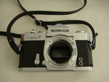 KONICA AUTOREFLEX-T with 3 Lens and case.
