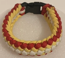 USA 550 Paracord Survival Bracelet, Camping Military Tactical, Multi Color, New