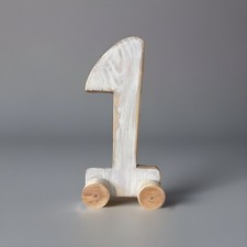 Number One /Rustic/Photo Prop 11x6