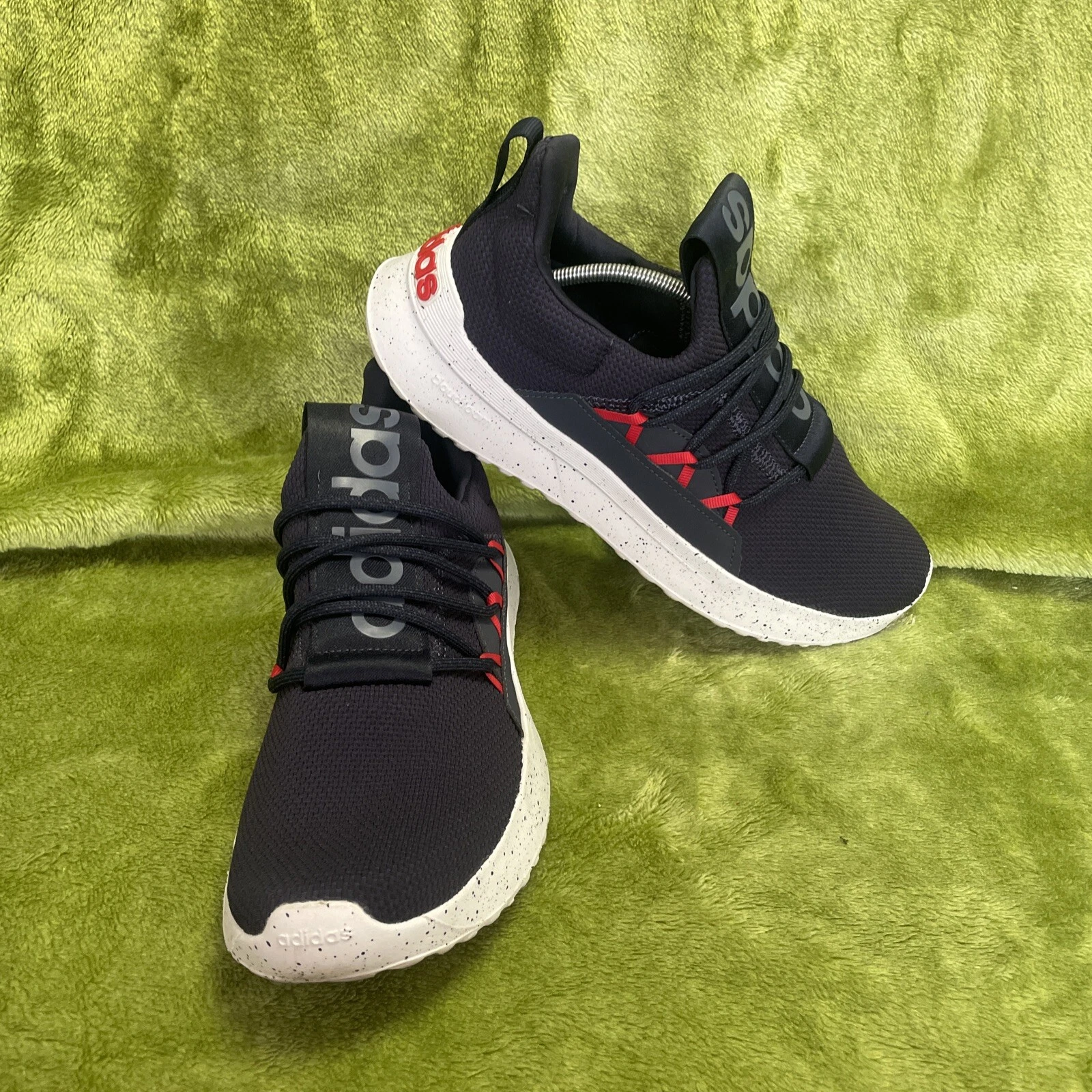 Adidas lite racer adap 5.0 uomo taglia 8.5 blu navy USA usate.