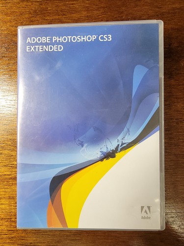 Adobe Photoshop CS3 Windows W/ Training Video DVD & Serial Number Key
