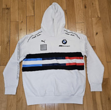 Puma BMW MOTORSPORT Twin Cam Hooded Sweatshirt Hoodie Men's L F1 Racing Cars