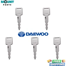 5X Ignition Key F900 Fits Bobcat Doosan Daewoo Excavator Ignition Key K1009605B