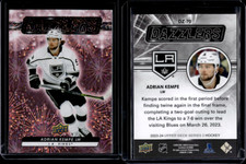 2023-24 Upper Deck Series 2 Pink Dazzler #DZ-70 Adrian Kempe