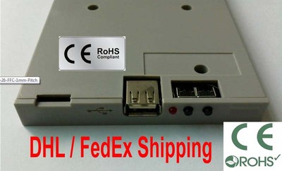 Floppy Drive Emulator for Barudan embroidery machine 720kb DD with 26 pin FFC