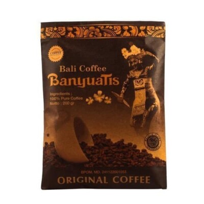 BanyuaTis Indonesia Bali Coffee Legong Original Coffee Robusta Powder 200g