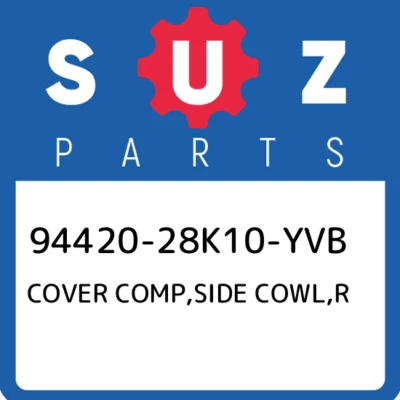 COVER,SIDE COWL RH (BLACK)