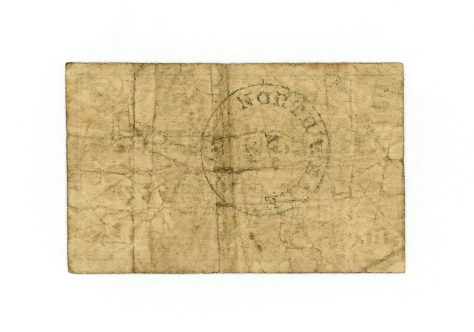 1800's 3c W.H. Gove - North Weare, NEW HAMPSHIRE Merchant Scrip - Image 2 of 3