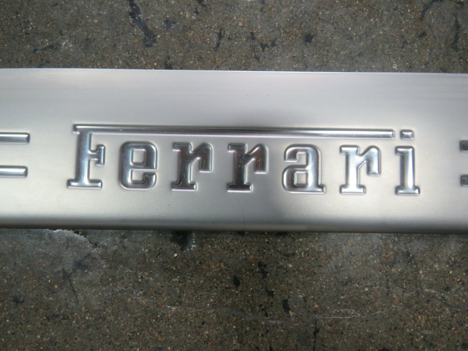 Ferrari California, RH, Right, Door Step Plate, Used, P/N 69749800