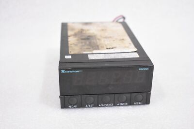 NEWPORT P5431/E RATE METER/TOTALIZER, SERIES P5000, DIGITAL, 6-DIGIT, 115VAC