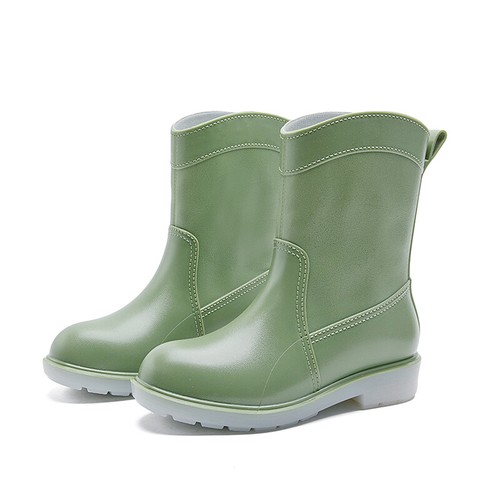 Women's Slip Resistant Rain Boots Working Womens Wide-Calf Comfort Garden Shoes - Picture 11 of 17