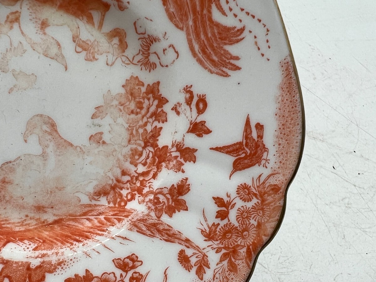 VINTAGE ROYAL CROWN DERBY SAUCER NO.766932 CERAMIC ORNATE