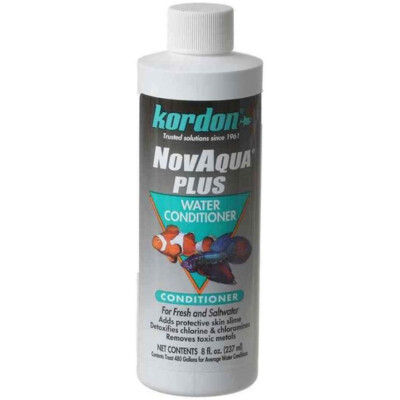 Kordon NovAqua Plus 8oz Water Conditioner Removes Copper & Toxic Metals