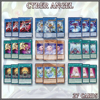CYBER ANGEL DECK 27 Dakini Idaten Benten Incarnated Machine Angel Ritual  YuGiOh | eBay