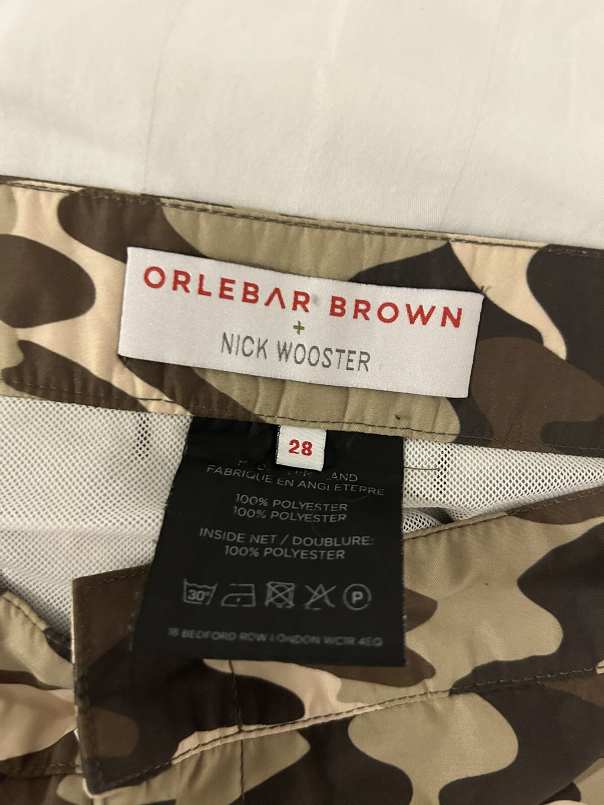 orlebar brown x Nick Wooster Camo Swimming Shorts eBay