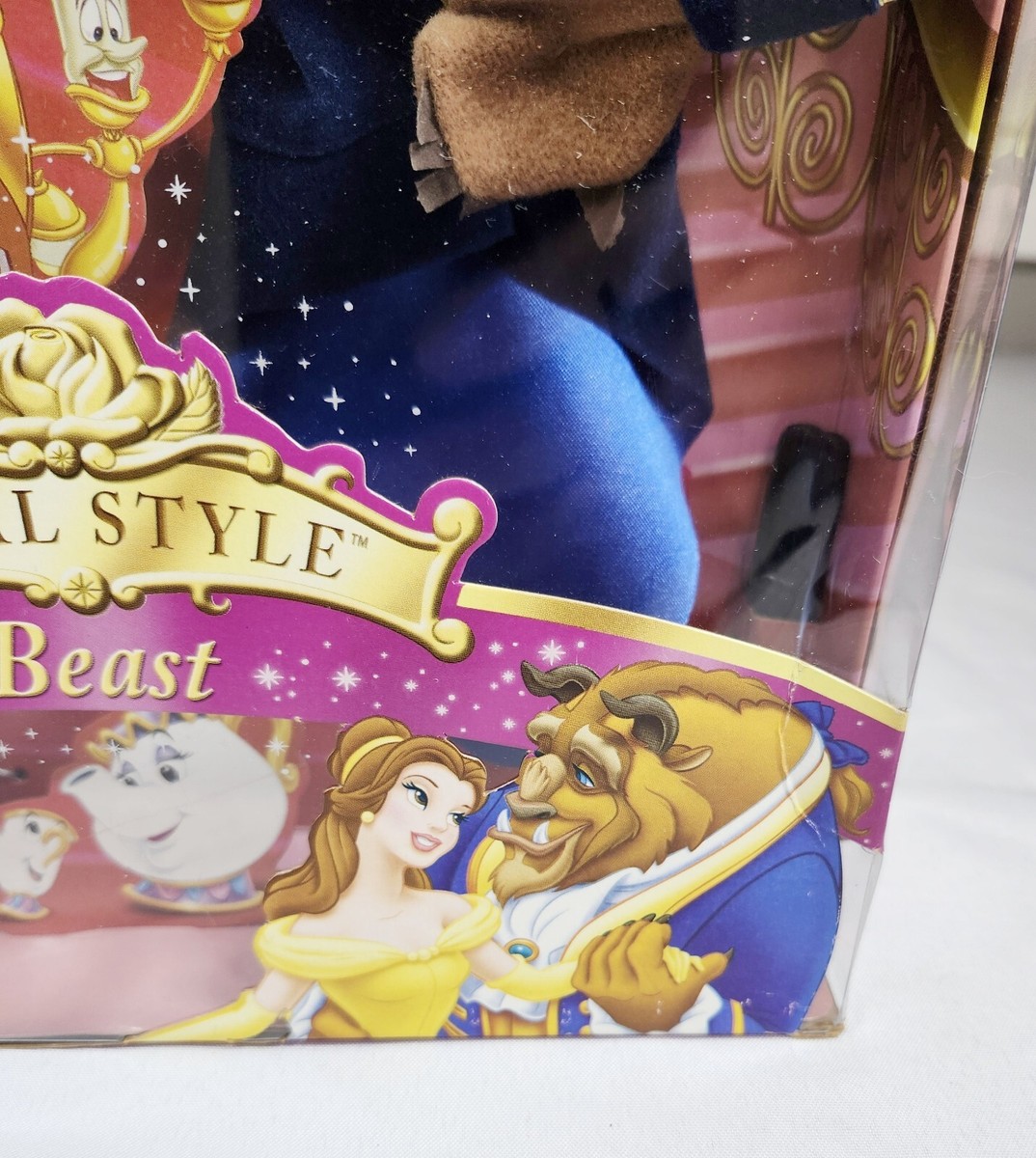 2005 Disney Beauty Royal Style Beast Barbie NIB J0141 Mattel | eBay