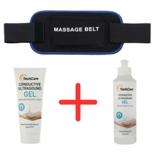 Tens Unit Muscle Stimulator Massager Massage Belt Attachment With Conductive GEL