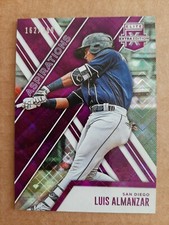 Luis Almanzar 2017 Panini Elite Extra Edition Aspirations #117 Purple 162/200  