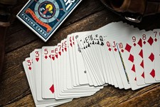 KEEPER BLUE DECK OF PLAYING CARDS ADAM WILBER ELLUSIONIST