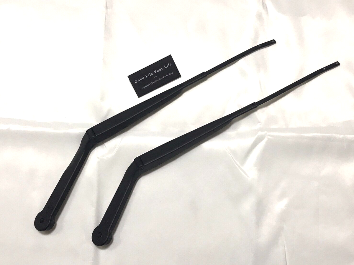 TOYOTA SUPRA JZA70 GA70 MK3 RHD Front Windshield Wiper Arm Set OEM