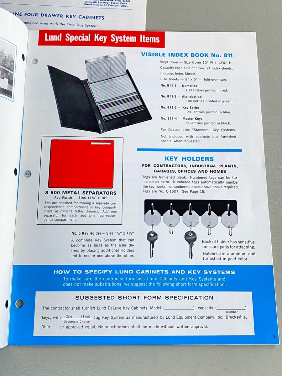 Lund Key Catalog Matttroy