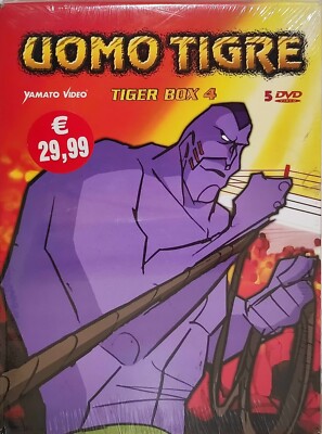 L'HOMME TIGRE - TIGER BOX 4 - YAMATO VIDEO - ITA - BOX 5 DVD