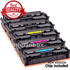 5-Pack 206A W2110A Toner Cartridge with Chip For HP LaserJet MFP M282nw M283fdw