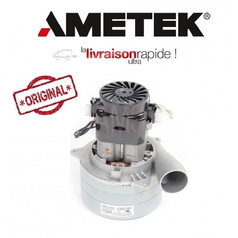 Turbix 299 AMETEK moteur 117123 pièce aspiration centralisée 230V