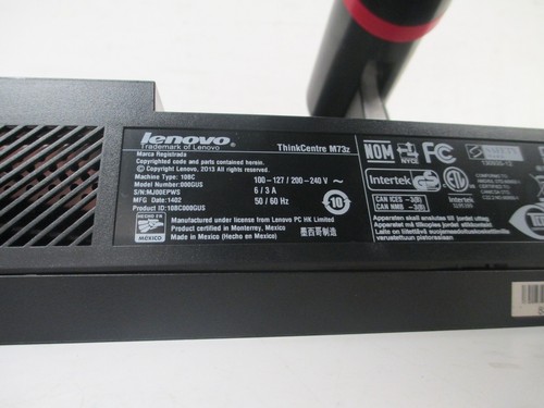 Lenovo Think Centre M73z AIO No OS NO HDD 6GB RAM Pentium G3220 @3.00GHz - Picture 8 of 8