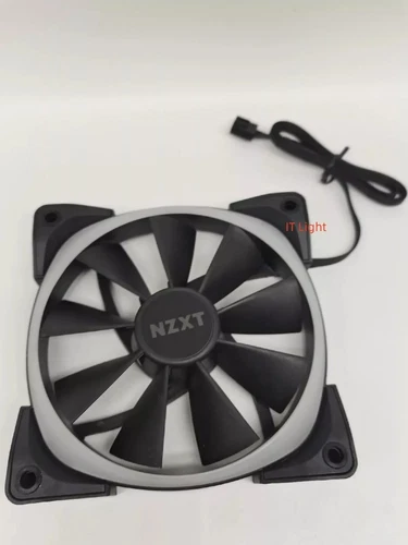 NZXT AER RGB 2 120mm RGB Black Fluid Dynamic Bearing PWM Fan-Black