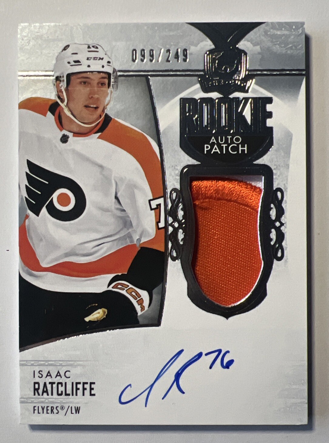 Isaac Ratcliffe 2022-23 The Cup Rookie Patch AUTO /249 True RC #099/249 UD #108