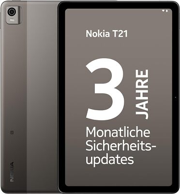 Nokia T21 LTE charcoal grey - Tablet - Android 12 - 64GB Speicher - 4 GB Ram