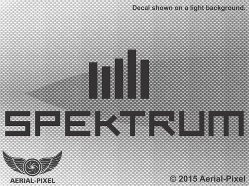 Spektrum Vinyl Window Decal 3" x 8" DX5e DX6i DX7 DX7s DX8 DX9 DX10T DX18 DX18T - Picture 6 of 9