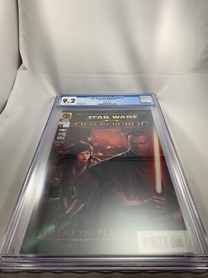 STAR WARS: THE OLD REPUBLIC #1 CGC 9.2 White Pages Attik Studios Variant Cover