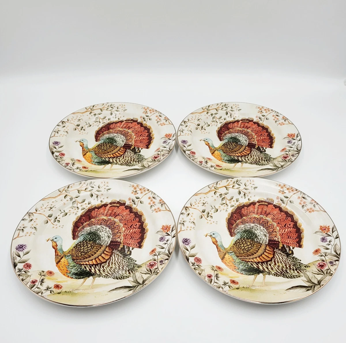 Pottery barn turkey plates cheap