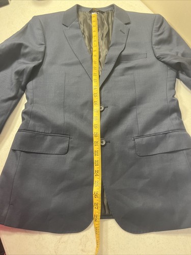 Giorgio Cosani Mens Navy Blue Single Breasted Sport Coat Size Chest 38 Length S - Picture 7 of 16