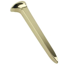 Gold Railroad Spike Titanium 6.5" Overall