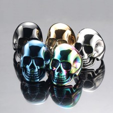 Men's Domineering Skull Ring Biker Punk Hiphop Jewelry Stainless Steel Size 7-13